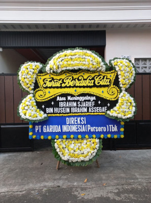 Papan Bunga Duka di Malinau Utara