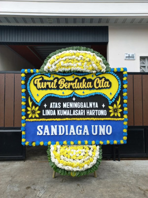 Papan Bunga Duka di Malinau Utara