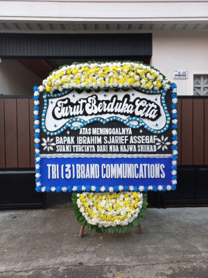 Papan Bunga Duka di Malinau Utara